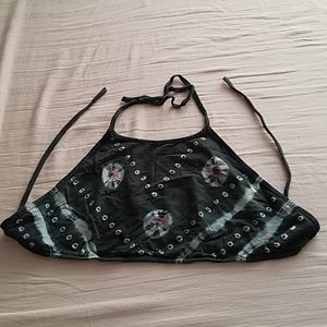 Black Tie Dye Tank Top
